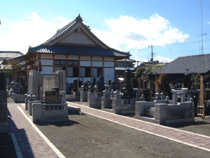 慈恩寺の新墓地